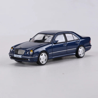 Mercedes-Benz E55 W210 Blue SHADOW 1:64 Diecast