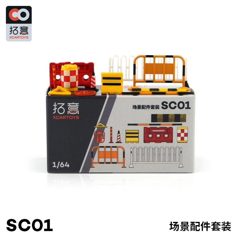 Plastic XCARTOYS Sc01 1 64 1:64 Diecast modellino 1:64
