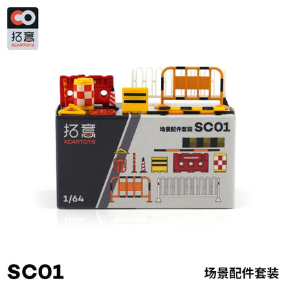 Plastic XCARTOYS Sc01 1 64 1:64 Diecast modellino 1:64