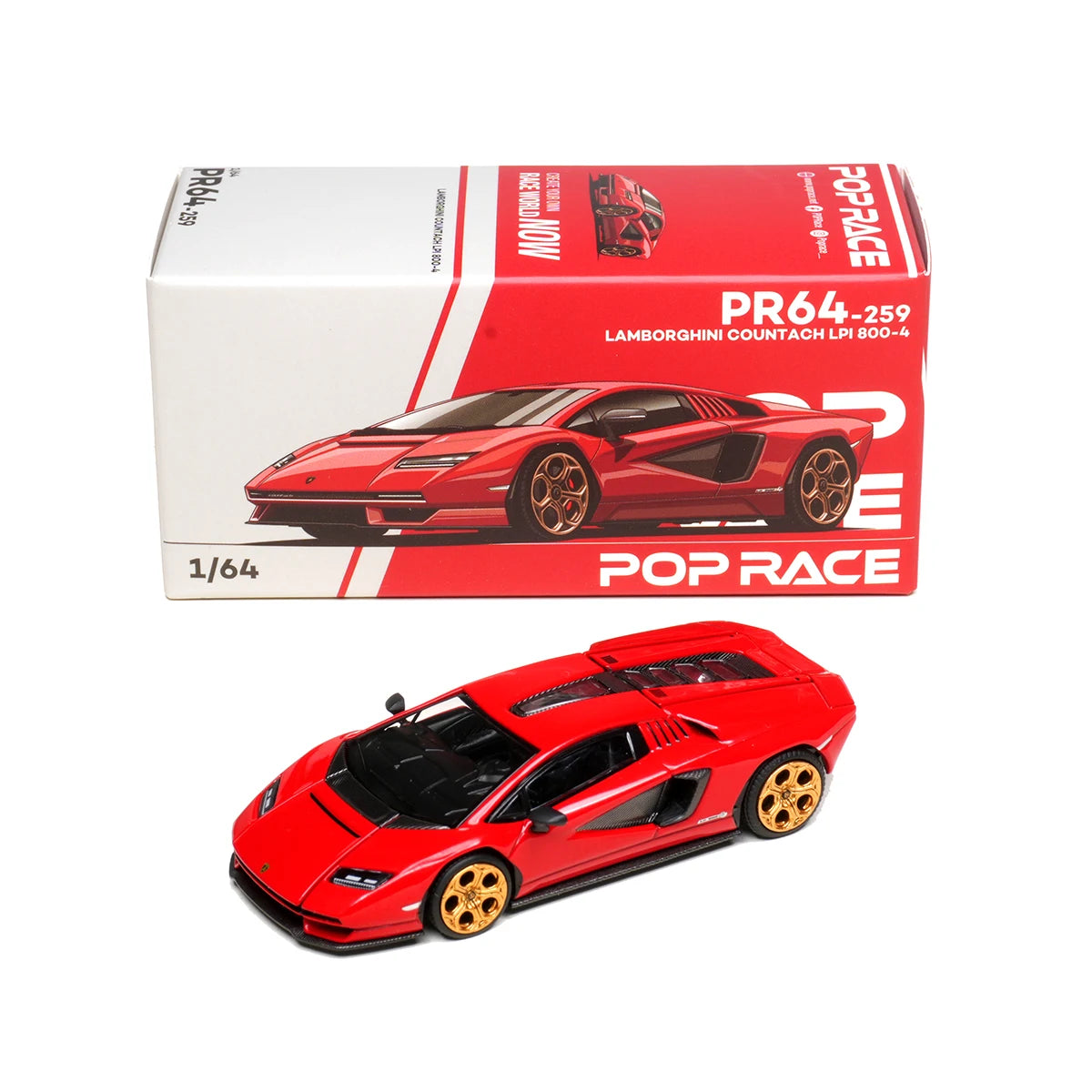 Pop Race 1 64 Clk GT-R D2 GT-R R32 Kpgc10 1:64 Diecast