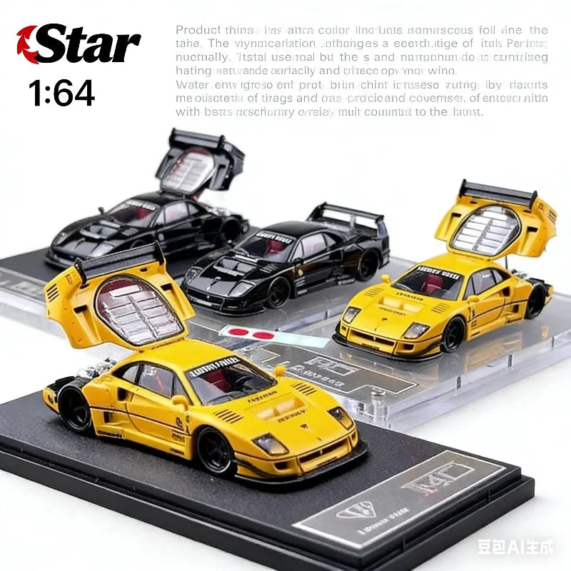 Ferrari F40 Widebody Star 1:64 Diecast