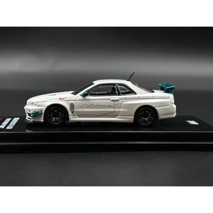 Nissan GT-R INNO Stock Skyline R34 Spec 1:64 Scale Diecast Model Car - Image 4