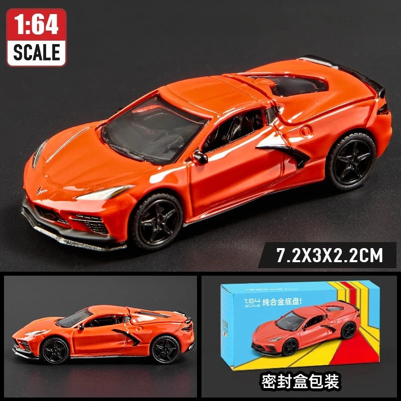 Toyota GT500 / Supra / Pontiac Sports Car 1:64 Scale Diecast Model Car