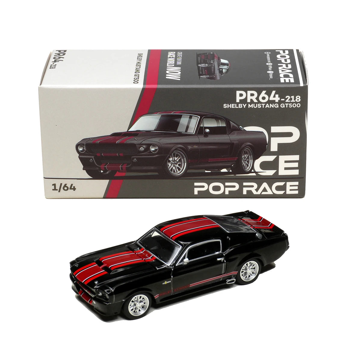 Pop Race 1 64 Clk GT-R D2 GT-R R32 Kpgc10 1:64 Diecast