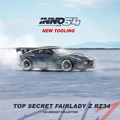Nissan TOP SECRET FAIRLADY Z RX34 1:64 Diecast