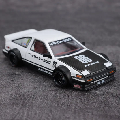 Toyota AE86 Street V1 MINI GT Kaido House 1:64 Scale Diecast Model Car