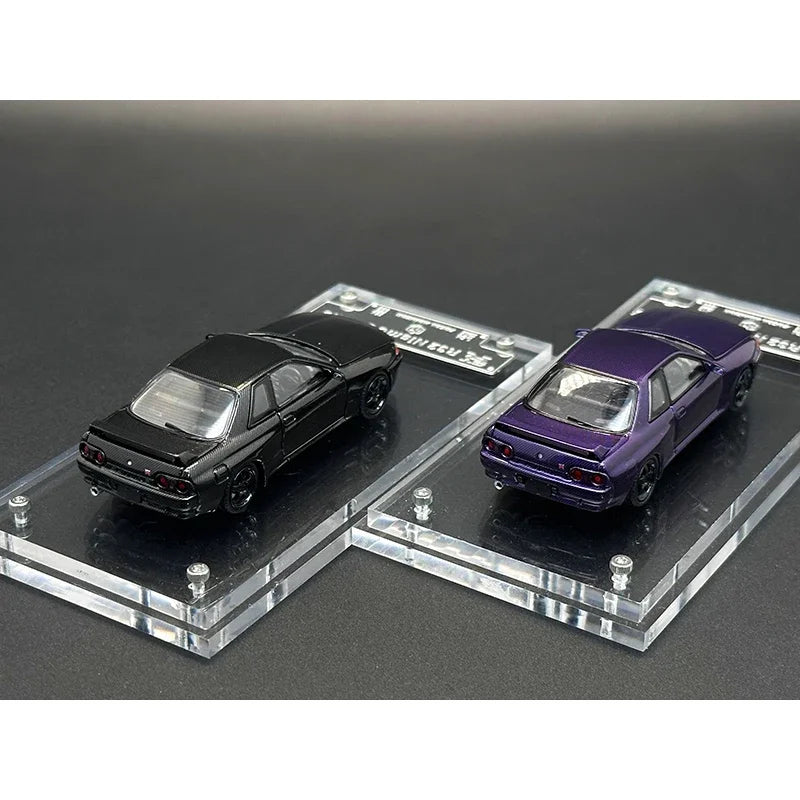 Nissan GT-R FH Stock Skyline R32 Tune 1:64 Scale Diecast Model Car - Image 4
