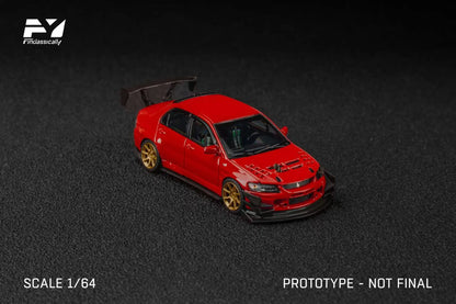 Preorder Finclassically Mitsubishi 9th Generation Modified 1:64 Diecast