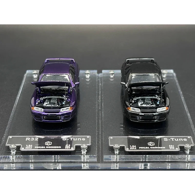 Nissan GT-R FH Stock Skyline R32 Tune 1:64 Scale Diecast Model Car - Image 5