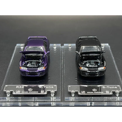 Nissan GT-R FH Stock Skyline R32 Tune 1:64 Scale Diecast Model Car - Image 5