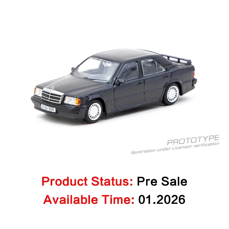Mercedes-Benz 190E 2.3 16 Blue 1:64 Diecast