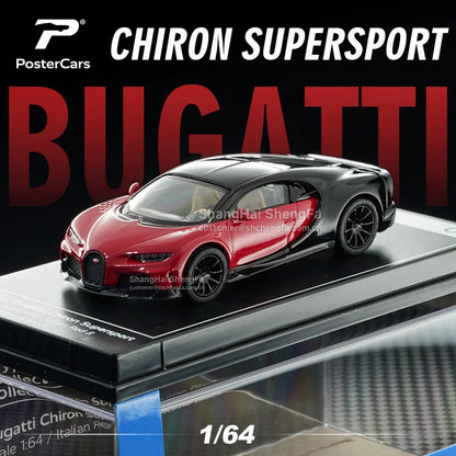PosterCars Koenigsegg / Pagani / McLaren Supercars 1:64 Diecast