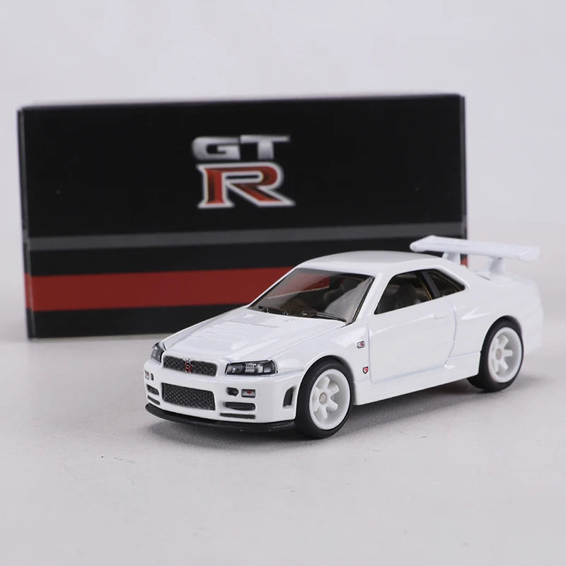 Zzc 1 64 GT-R R34 Die Cast Can Open the 1:64 Diecast modelbil 1:64