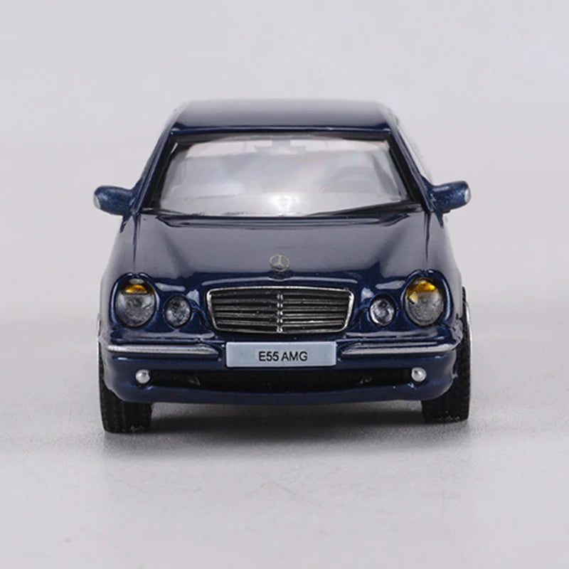 Mercedes-Benz E55 W210 Blue SHADOW 1:64 Diecast