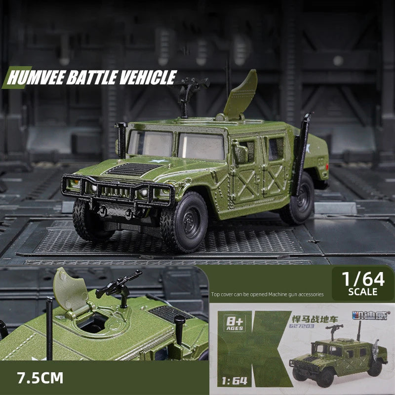 Hummer H1 Military Army 1:64 Scale Diecast Model Car - Image 27