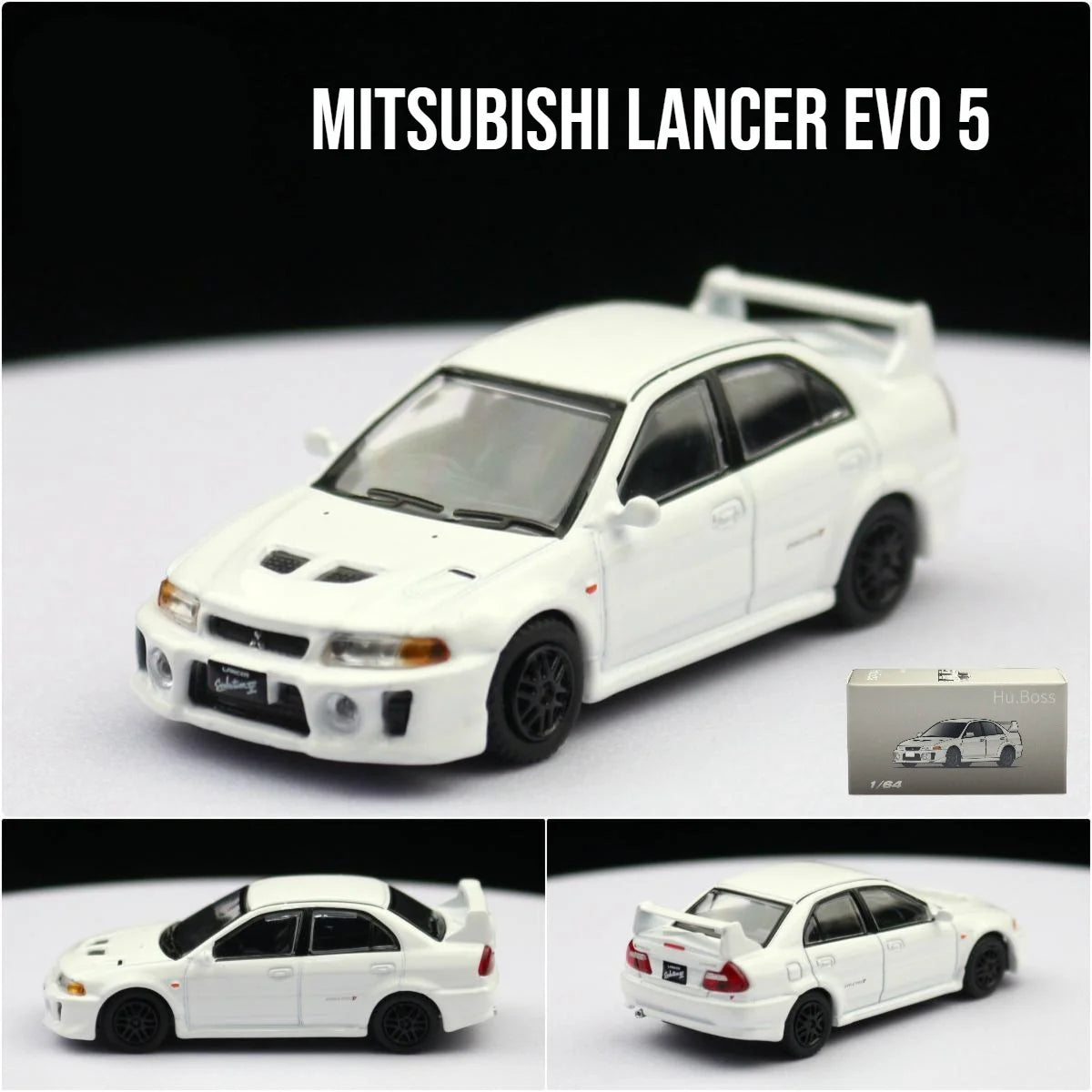 Mitsubishi Lancer Evolution Five 1:64 Scale Diecast Model Car - Image 16