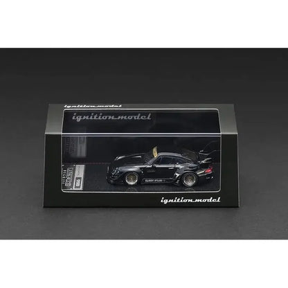Porsche RWB 993 Black Ignition 1:64 Diecast