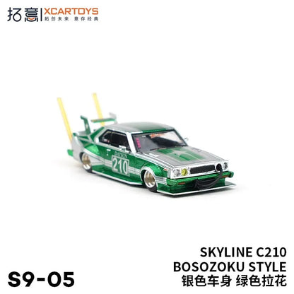Pop Race XCARTOYS Skyline C210 1 64 Metal Plastic Parts S9 1:64 Diecast