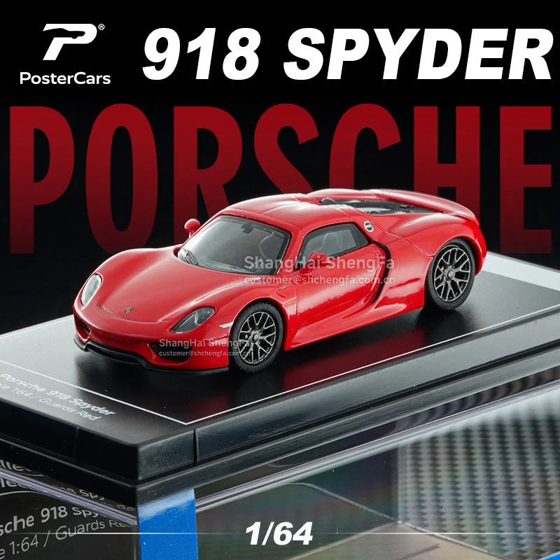PosterCars Koenigsegg / Pagani / McLaren Supercars 1:64 Diecast