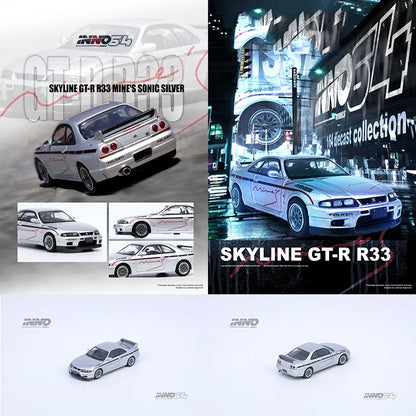 Inno 1 64 Lbwk F40 RX-7 RX-3 308 GTB GT-R 1:64 Diecast