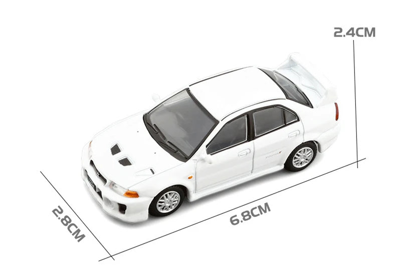 Mitsubishi Lancer Evolution Five 1:64 Scale Diecast Model Car - Image 8