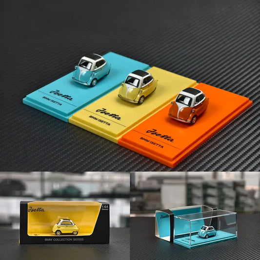 BMW Isetta AR Box 1:64 Diecast | Metal Toy Cars