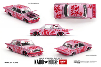 MINI GT Datsun Nissan 510 Kaido House 1:64 Diecast