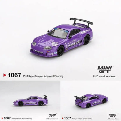 MINI GT 1067 1 64 Toyota Supra A80 GT300 Top Secret 1:64 Diecast