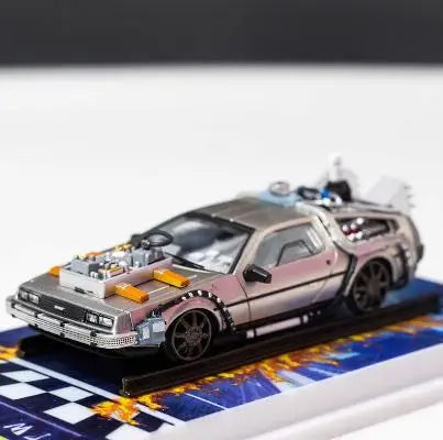 DeLorean DMC-12 Back to the Future MJ 1:64 Diecast