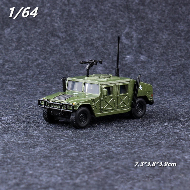 Hummer H1 Military Army 1:64 Scale Diecast Model Car - Image 10