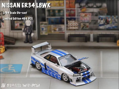 Street Sw Limited Edition 1 64 Er34 Open Lid Lb 1:64 Diecast