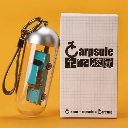 Turning Crush 1 64 Capsule Shape Keychain Bag Hangers Not 1:64 Diecast modelbil 1:64