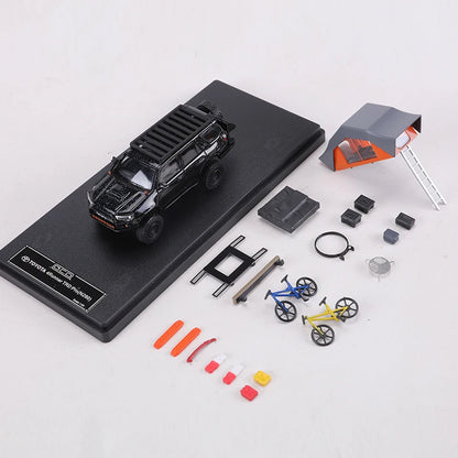 GCD 1 64 4runner Trd Pro N280 SUV Heavily Modification 1:64 Diecast