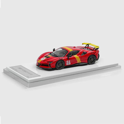 DMH 1 64 Sf90 Xx Stradale Le Mans Diorama 1:64 Diecast