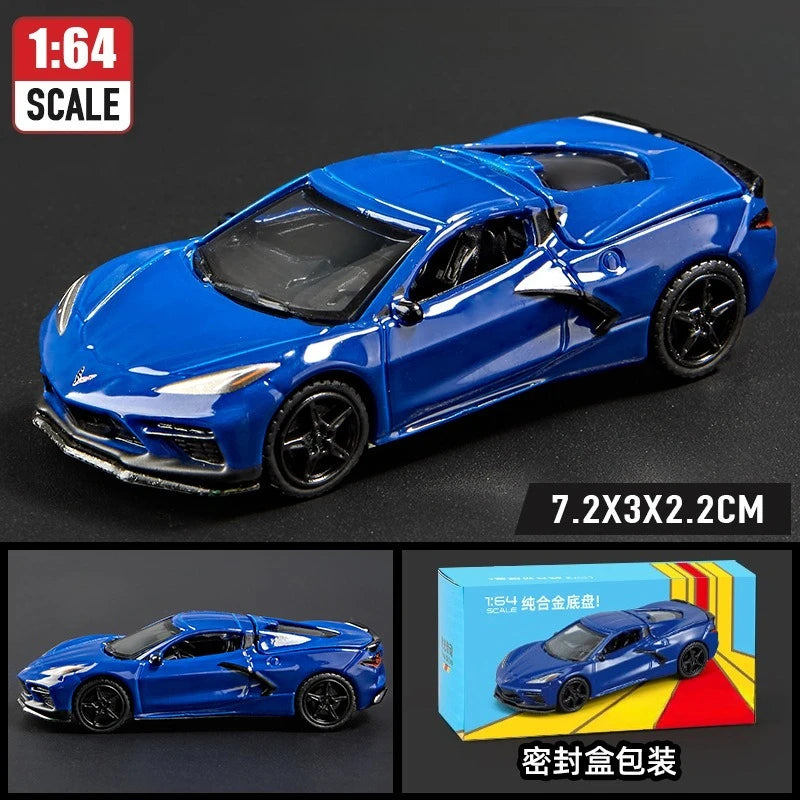 Toyota GT500 / Supra / Pontiac Sports Car 1:64 Scale Diecast Model Car