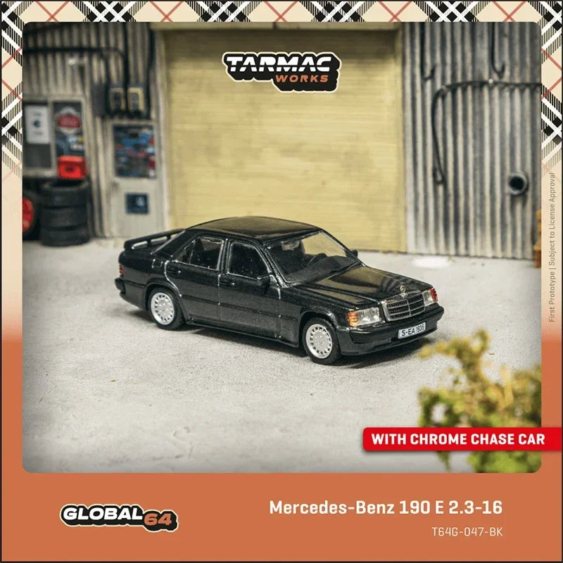 Mercedes-Benz 190E 2.3 16 Blue 1:64 Diecast