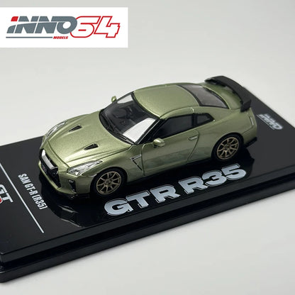 Inno 1 64 GT-R R35 Millennium Jade 1:64 Diecast