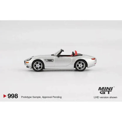 MINI GT 998 1 64 BMW Z8 Silver 1:64 Diecast