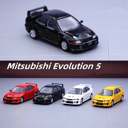 Mitsubishi Lancer Evolution Five 1:64 Scale Diecast Model Car - Image 7