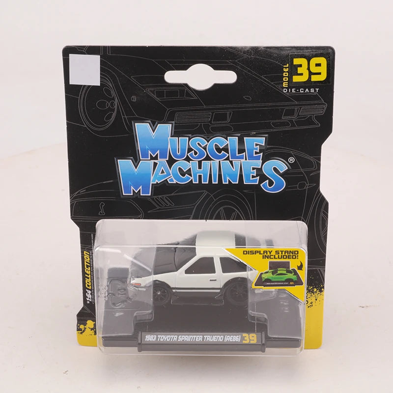 Maisto 1 64 Muscle Machines AE86 Nissan GT-R Kid 1:64 Diecast modelbil 1:64