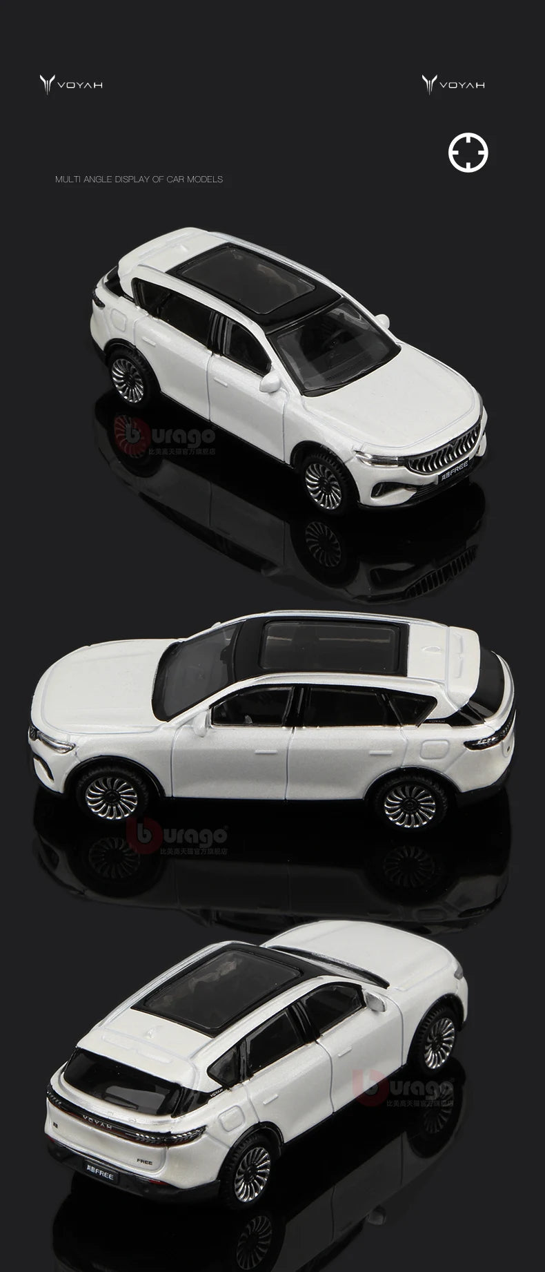 Premium VOYAH SUV 1:64 Scale Diecast Model Car - Image 9