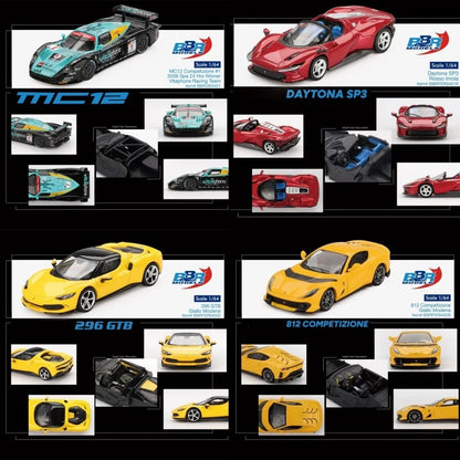 BBR 296 GTB / Daytona SP3 / 812 / MC12 1:64 Diecast