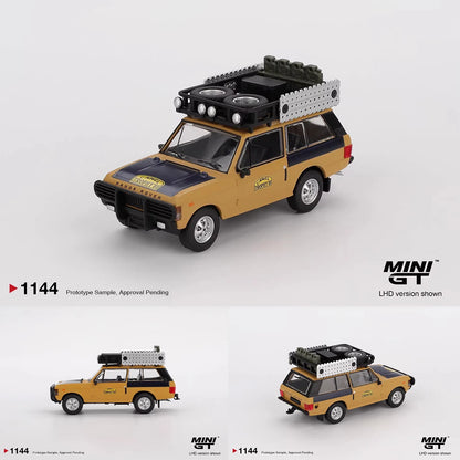 MINI GT 1144 1 64 Range Rover 1981 Camel Trophy Sumatra 1:64 Diecast