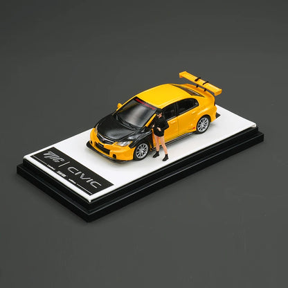 Premium TM Stock Art Work FD2 1:64 Scale Diecast Model Car - Image 11