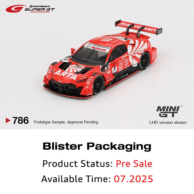MINI GT 1 64 Honda NSX Gt Type S GT500 8 1:64 Diecast
