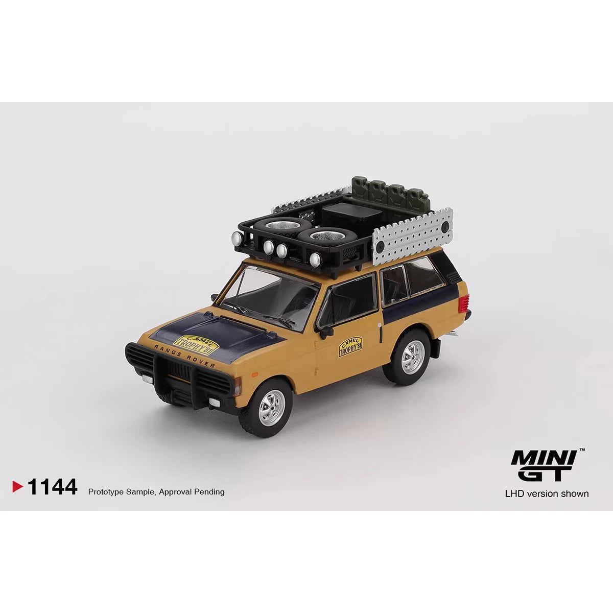 MINI GT 1144 1 64 Range Rover 1981 Camel Trophy Sumatra 1:64 Diecast