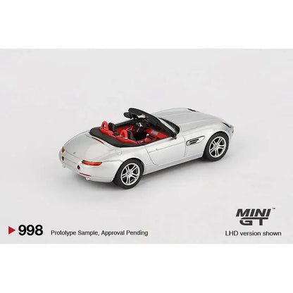 MINI GT 998 1 64 BMW Z8 Silver 1:64 Diecast