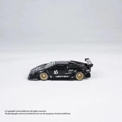 Lamborghini MINIGT Stock 1081 LBWK Countach 1:64 Scale Diecast Model Car - Image 10