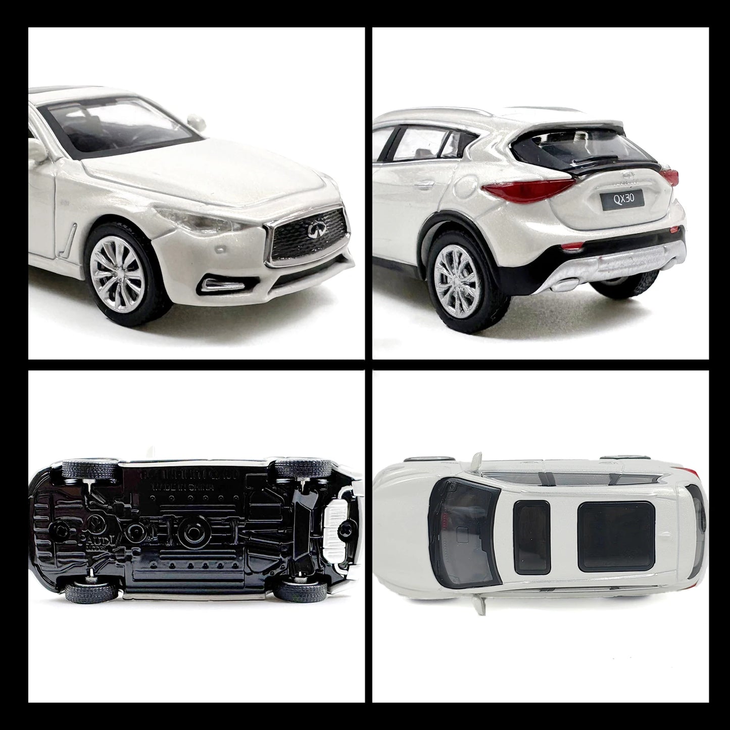 Premium Q70 QX60 QX70 QX80 QX30 1:64 Scale Diecast Model Car - Detail