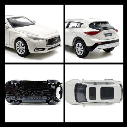 Premium Q70 QX60 QX70 QX80 QX30 1:64 Scale Diecast Model Car - Detail